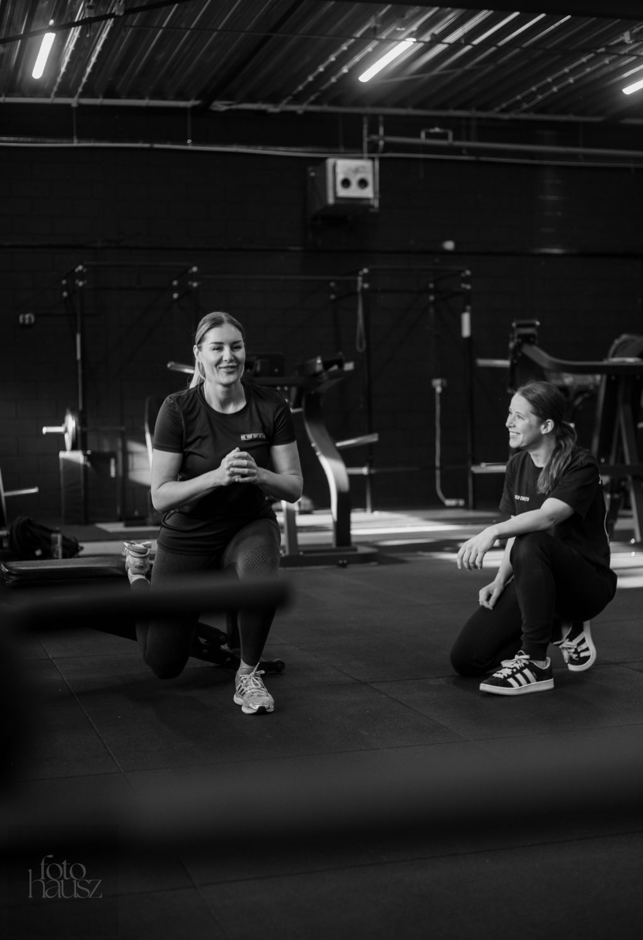 Charity Peters begeleidt een training bij CLC Sports